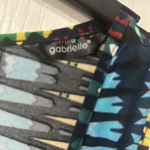 Mile Gabrielle Sz S sleeveless V-neck maxi, NWT - Picture 2 of 8